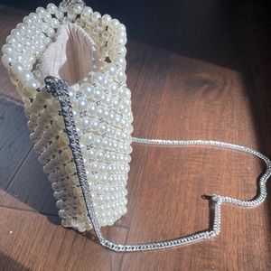 Zara pearl small handbag